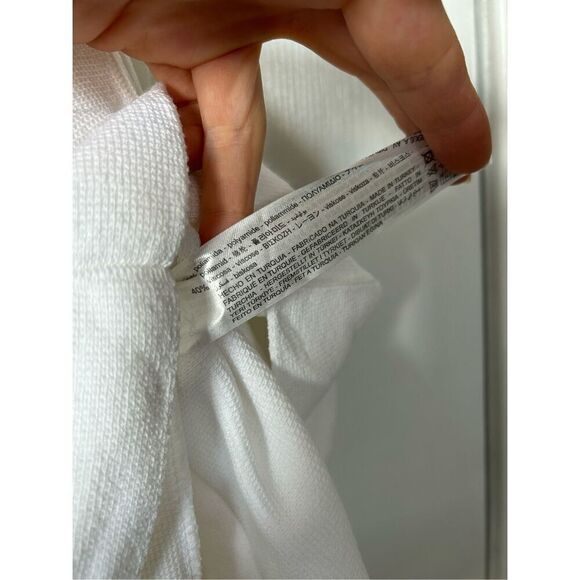 Zara white flared skirt size XS knitted - Picture 4 of 5